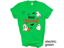 Load image into Gallery viewer, Happy Halloween Shirts, Halloween Shirts, Hocus Pocus Shirts, Sanderson Sisters Shirts, Fall Shirts, Halloween Outfits,Halloween Funny Shirt
