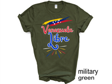 Load image into Gallery viewer, Venezuela Libre Shirt, Venezuela Shirt, Gift for Venezuelan Venezuela Flag Shirt Immigrant Pride 2024 Election Bandera Venezuela Election
