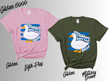Load image into Gallery viewer, My Flabbers Have Been Gasted Shirt, Funny Goose T-Shirt, Cute Duck Graphic Tee, Sarcastic Humor Shirt, Trendy Animal Lover Gift
