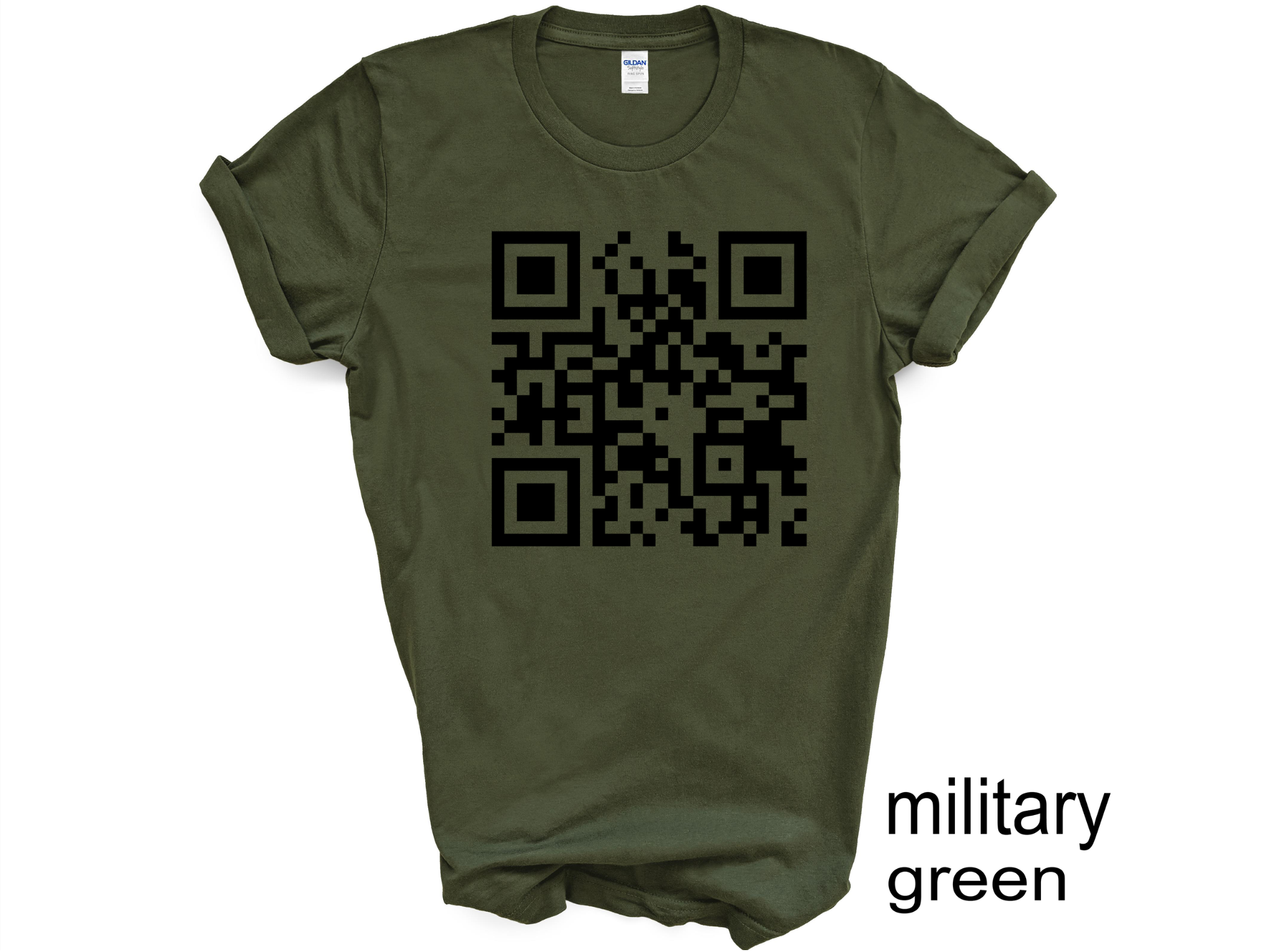 It's Ok To Say Gay T-shirt QR Code