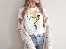 Load image into Gallery viewer, Jazz Shirt, Jazz Gift, Jazz T-shirt, Jazz Fest Shirt, Jazz Music, Jazz Musician, Jazz Player Gift, Saxophone Gift, Saxophone Shirt
