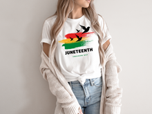 Load image into Gallery viewer, Juneteenth t-Shirt, Freeish Shirt, Black History Shirt,1865 Shirts, Black Lives Matter Shirt,Civil Rights,Melanin Shirts
