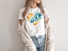 Load image into Gallery viewer, Peace t-shirt, Peace on Earth, Earth Day t-shirt, Nature Lover&#39;s t-shirt,  Love Life,
