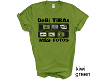 Load image into Gallery viewer, Debi Tirar Mas Fotos Photo Film Shirt, Solo Para Boricuas t-shirt, be ready for the PR Concert
