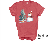 Load image into Gallery viewer, Christmas Snowman Shirt, Snowman Shirt gift, Christmas Party Shirt, Funny Christmas Gifts, Gift For Winter Lover, Merry Xmas Shirt
