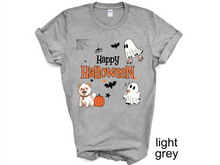 Load image into Gallery viewer, Happy Halloween Shirts, Halloween Shirts, Hocus Pocus Shirts, Sanderson Sisters Shirts, Fall Shirts, Halloween Outfits,Halloween Funny Shirt
