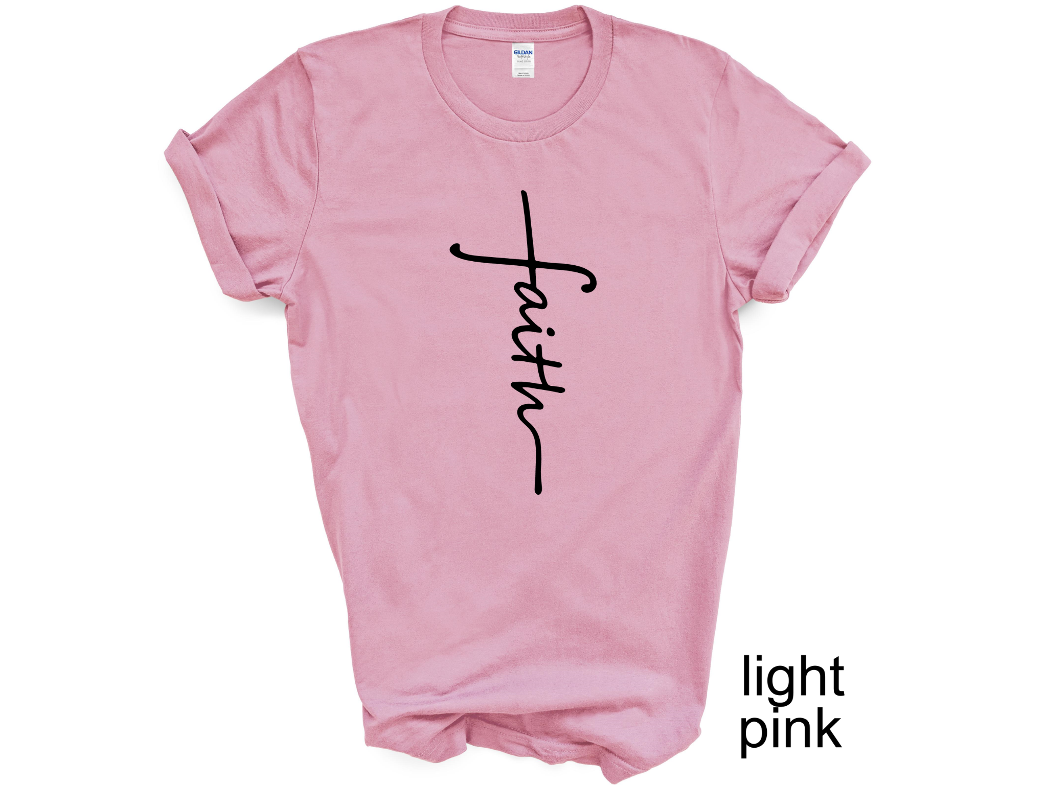 Faith Shirt, Faith Cross Shirt, Christian Gift, Faith Gift, Christian