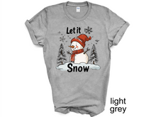 Load image into Gallery viewer, Christmas Snowman Shirt, Snowman Shirt gift, Christmas Party Shirt, Funny Christmas Gifts, Gift For Winter Lover, Merry Xmas Shirt (Copy)
