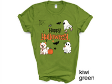 Load image into Gallery viewer, Happy Halloween Shirts, Halloween Shirts, Hocus Pocus Shirts, Sanderson Sisters Shirts, Fall Shirts, Halloween Outfits,Halloween Funny Shirt
