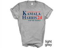 Load image into Gallery viewer, Kamala Harris&#39; 24 T-shirt, Let&#39;s Finish the Job 2024, Vote Democrat, 2024 Election, Vote Harris, Kamala, Harris g, Political, Vote 2024
