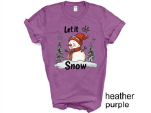 Load image into Gallery viewer, Christmas Snowman Shirt, Snowman Shirt gift, Christmas Party Shirt, Funny Christmas Gifts, Gift For Winter Lover, Merry Xmas Shirt (Copy)
