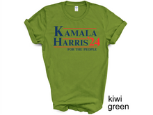 Load image into Gallery viewer, Kamala Harris&#39; 24 T-shirt, Let&#39;s Finish the Job 2024, Vote Democrat, 2024 Election, Vote Harris, Kamala, Harris g, Political, Vote 2024
