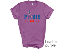 Load image into Gallery viewer, Paris 2024 Summer games T-shirt, USA, All sports represented
