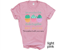 Load image into Gallery viewer, Teacher We are class that sticks Together T-Shirt, Gift for Teacher, Funny Teacher Shirt, Friyay Teacher Shirt, Teacher Team Tee
