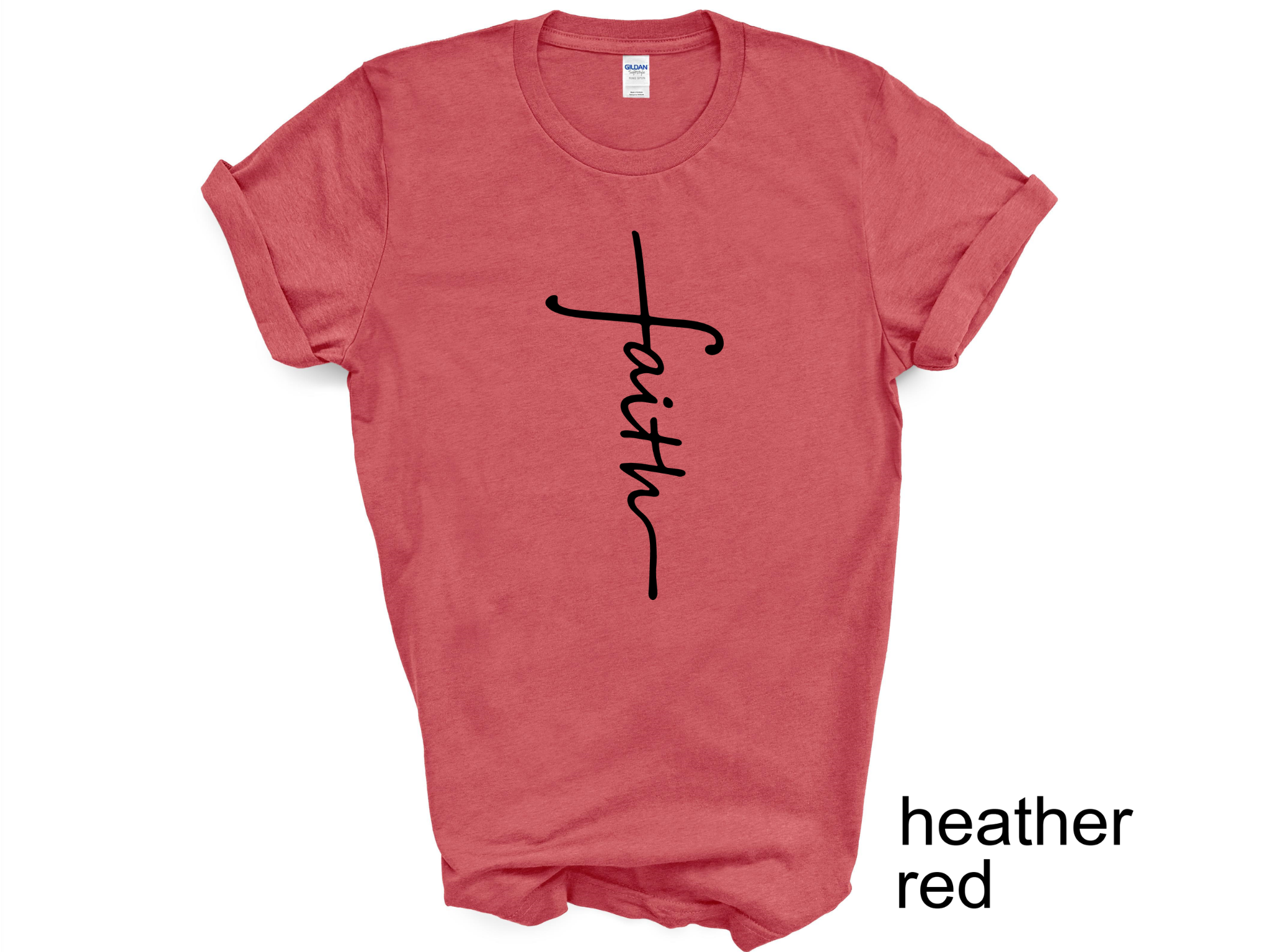 Faith Shirt, Faith Cross Shirt, Christian Gift, Faith Gift, Christian