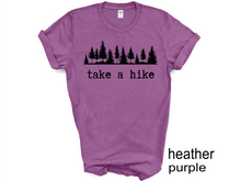 Load image into Gallery viewer, Take a Hike Shirts, Camp Tees, Camping Shirts, Hiking T-Shirts
