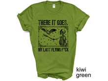 Load image into Gallery viewer, There It Goes My Last Flying F*ck Halloween tshirt, Trick or Treat t shirt, Adults Halloween tshirts, Halloween humor
