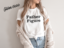 Load image into Gallery viewer, Father Figure Shirt | Funny Dad Tee | Retro Father Graphic T-Shirt | Cool Dad Gift | Minimalist Father’s Day Shirt | Trendy Dad Apparel
