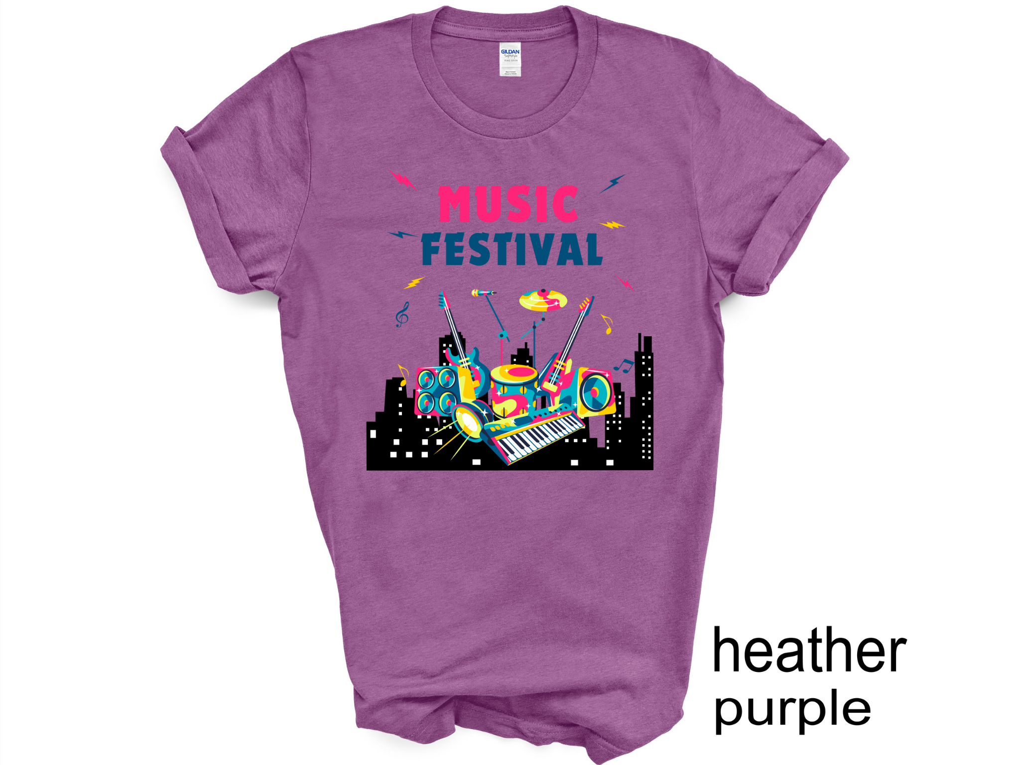 Music Festival T-Shirt, Music Lover Shirt, Musician Shirt, Music Festi