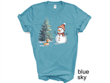 Load image into Gallery viewer, Christmas Snowman Shirt, Snowman Shirt gift, Christmas Party Shirt, Funny Christmas Gifts, Gift For Winter Lover, Merry Xmas Shirt
