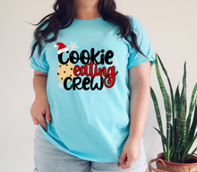 Load image into Gallery viewer, Cookie Eating Crew, Christmas t-shirt, Christmas Cookie Lover shirt, Christmas gifts, Unisex,
