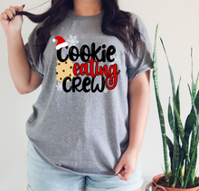Load image into Gallery viewer, Cookie Eating Crew, Christmas t-shirt, Christmas Cookie Lover shirt, Christmas gifts, Unisex,
