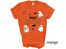 Load image into Gallery viewer, Happy Halloween Shirts, Halloween Shirts, Hocus Pocus Shirts, Sanderson Sisters Shirts, Fall Shirts, Halloween Outfits,Halloween Funny Shirt
