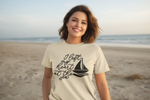 Load image into Gallery viewer, I Left My Heart at the Sea Shirt | Beach Lover Tee | Ocean Lover Gift | Coastal Vacation Shirt | Summer Beach Graphic Tee | Seaside Travel Shirt
