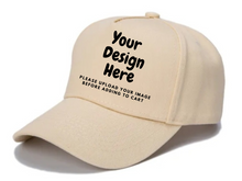 Load image into Gallery viewer, Custom Hat, For Schools, Family trip, Business, Kids birthdays
