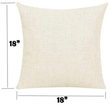 Load image into Gallery viewer, Custum Decorative Pillow, Family Members Pillow, Customize Your Own Pillow, Family Throw Pillow. Pillow cover only, NO INSERT
