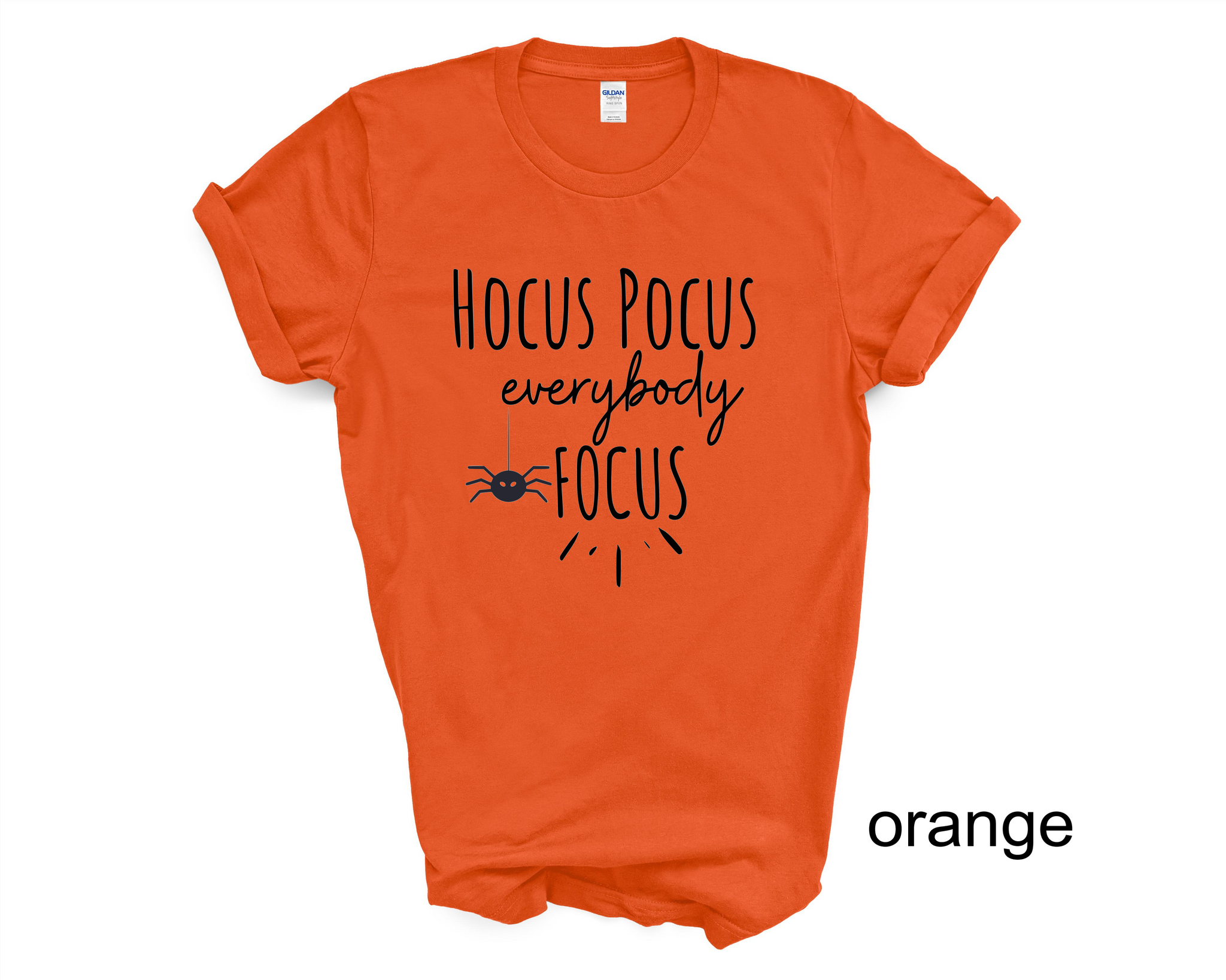 Hocus Pocus Everybody Focus Teacher Shirt Halloween Gift - Personalized  Gifts: Family, Sports, Occasions, Trending