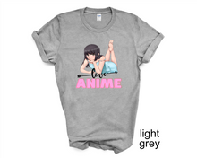 Load image into Gallery viewer, Love Anime tshirt, Anime tshirt, Anime fans, Anime gifts, Manga, Love Anime Girl
