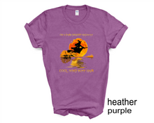 Load image into Gallery viewer, On a Dark Dessert Halloween tshirt, Halloween shirt, Adult Halloween tee, Trick or treat
