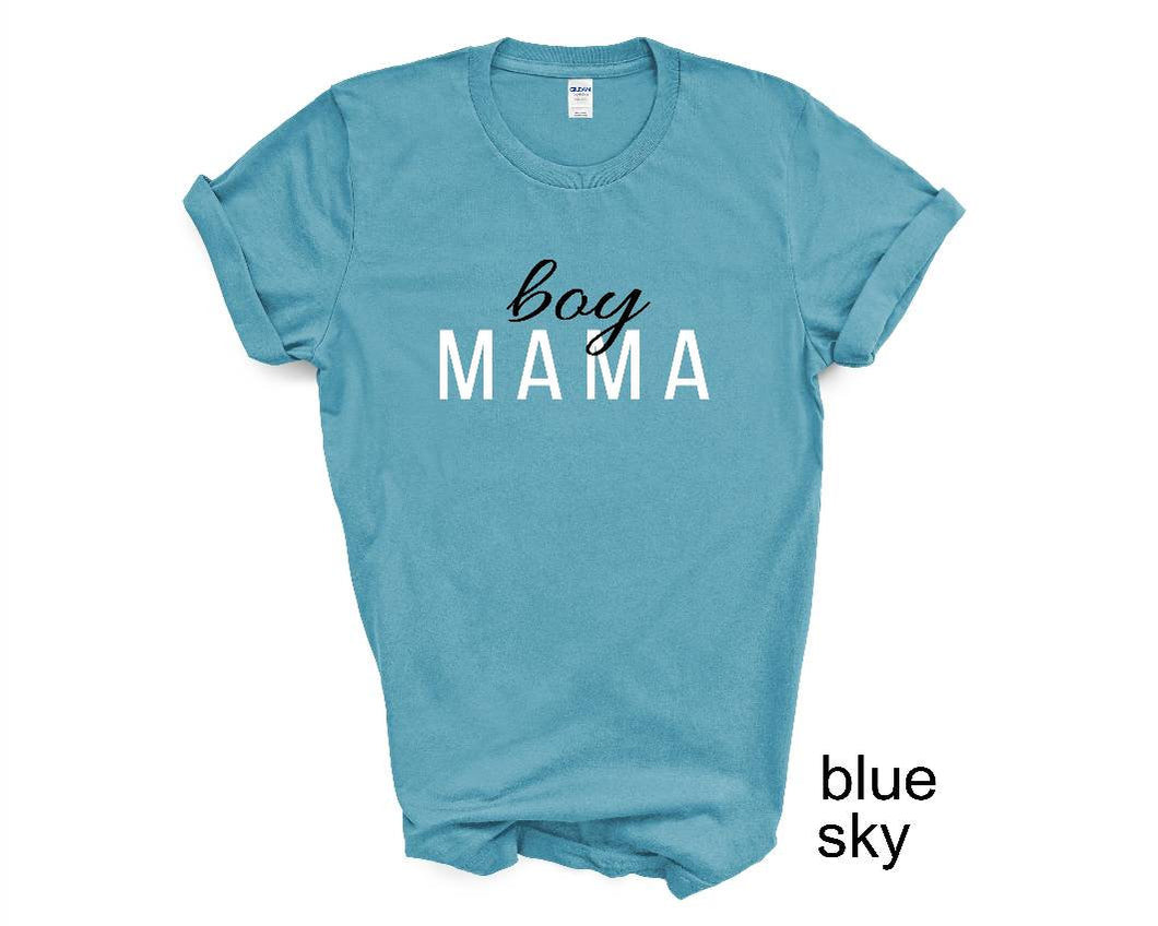 Boy Mama tshirt. Mom of boys tshirt. Mom life. Motherhood.