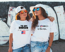 Load image into Gallery viewer, Ser Boricua es otra cosa. Boricua tshirt. Puerto Rico. Puertorrican tshirt.
