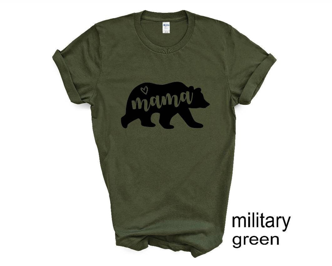 Mama Bear tshirt, Mom life shirt, Motherhood t shirts, Gifts for Mom.