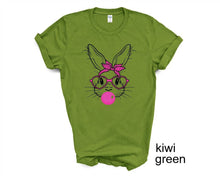 Load image into Gallery viewer, Bubblegum Easter Bunny tshirt, Easter tshirts, Bubblegum, Easter Bunny, Cute bunny,
