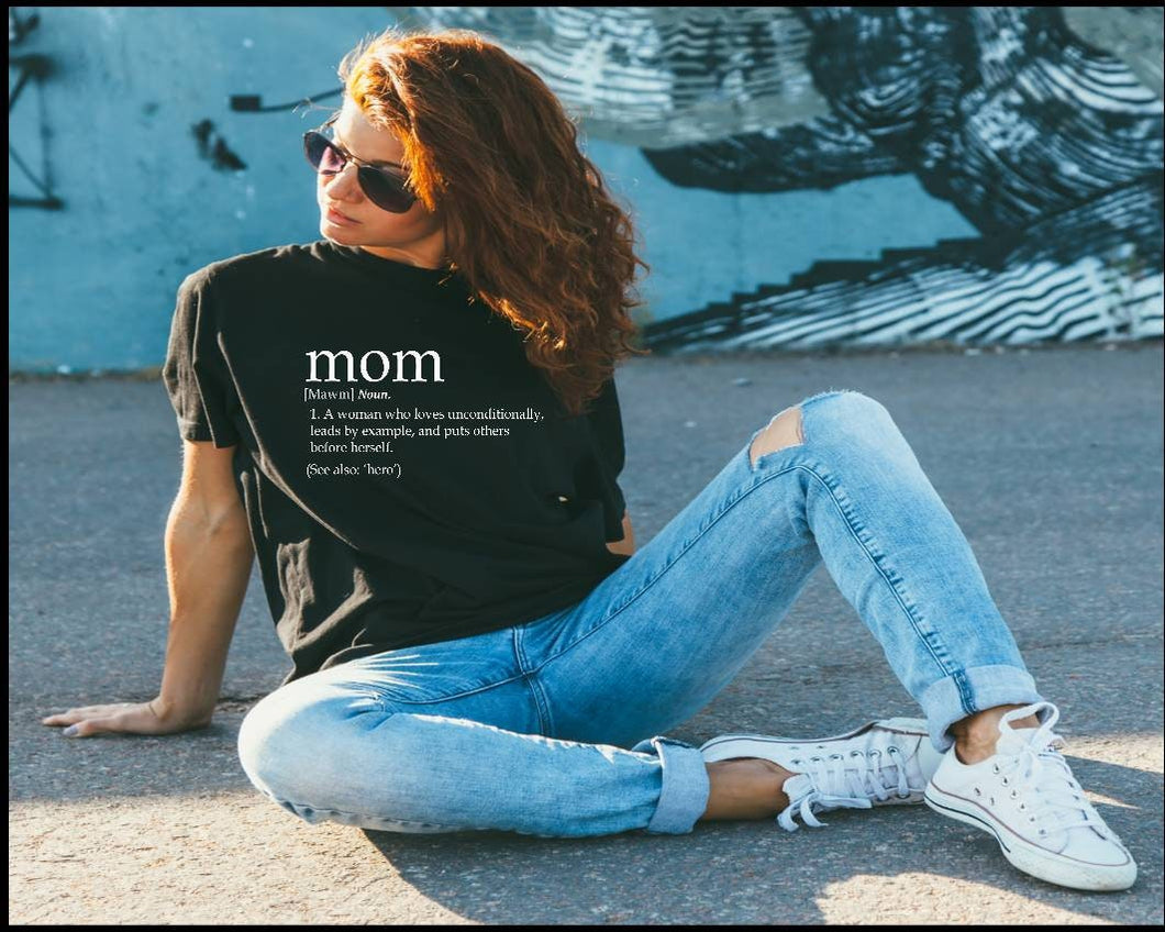 Mom Definition tshirt, Mother's Day tshirts,