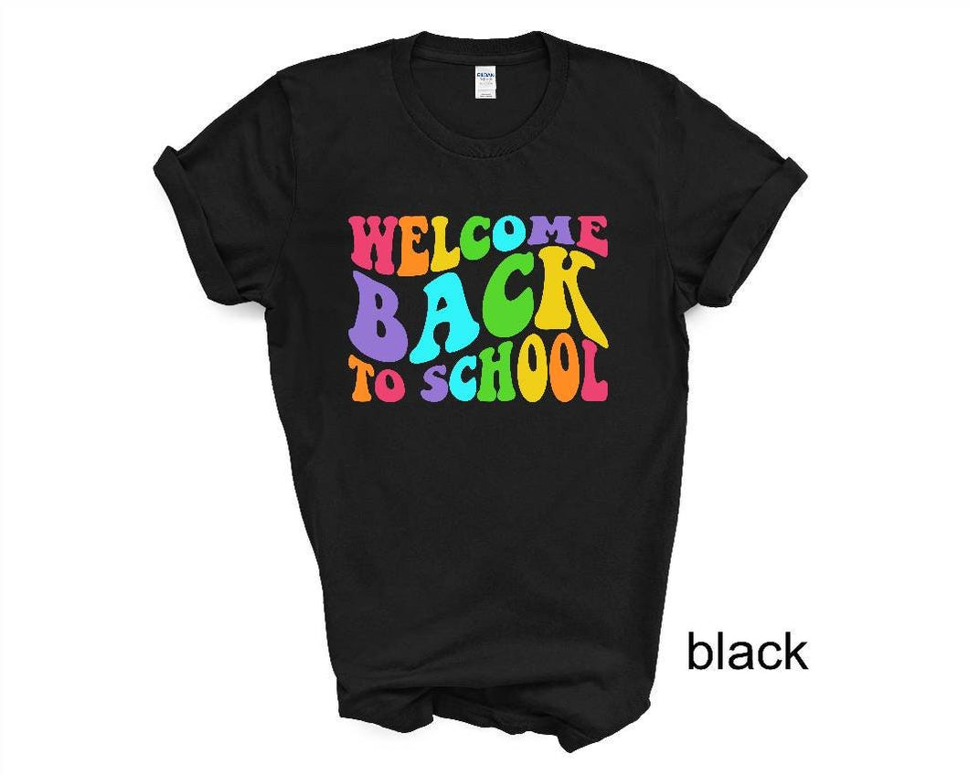 Welcome Back to School tshirt, Back to School Shirt, Teacher Gift, Kids Back to School