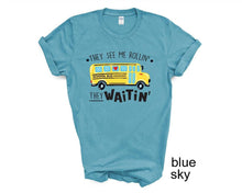 Load image into Gallery viewer, School Bus Driver tshirt,Back to School tshirt, School Transportation tshirt, School Bus
