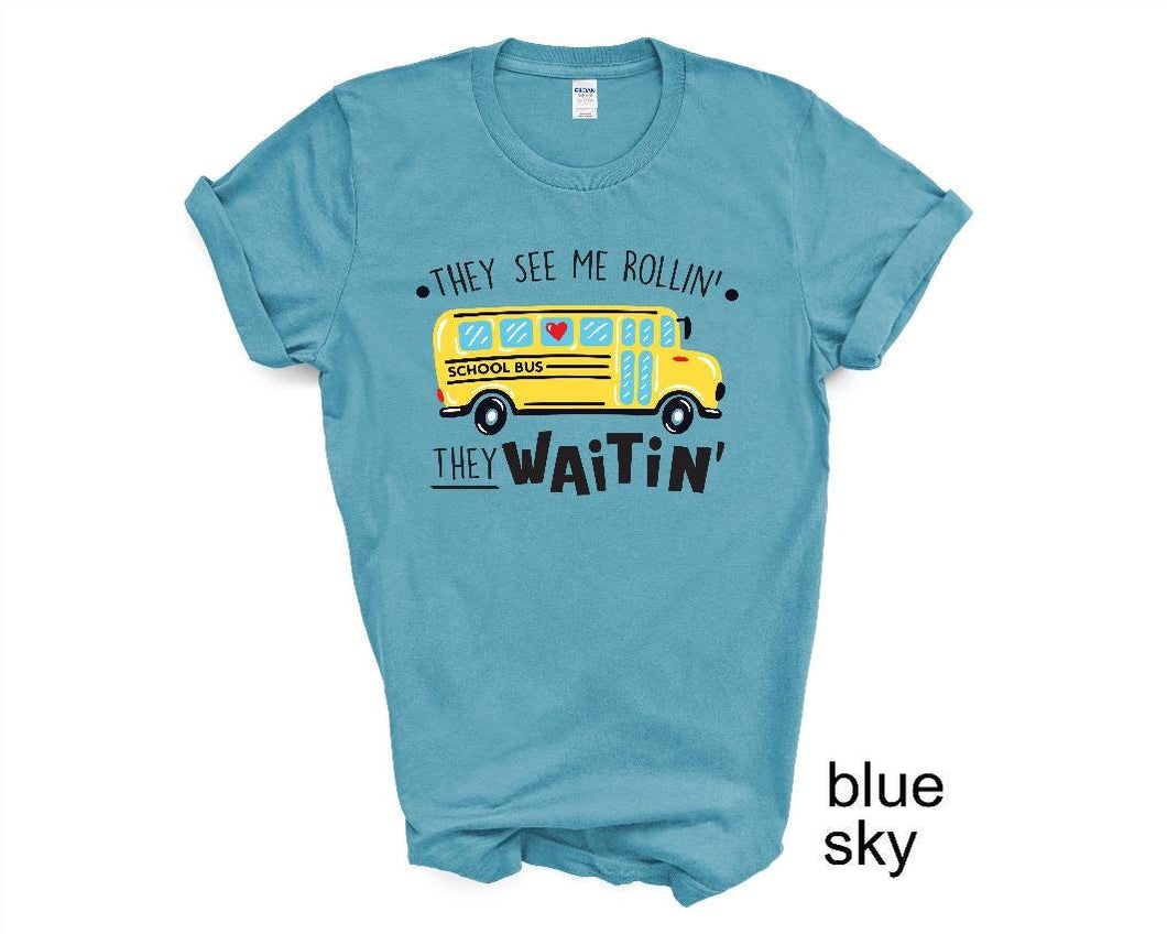 School Bus Driver tshirt,Back to School tshirt, School Transportation tshirt, School Bus